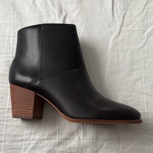 Madewell Rosie Ankle Boots (Black, Size 7.5)